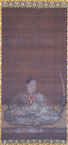 ファイル:1108 21絹本著色多胡辰敬像（県）久手町.jpg